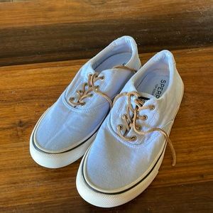Baby Blue Sperry Top-Siders size 11